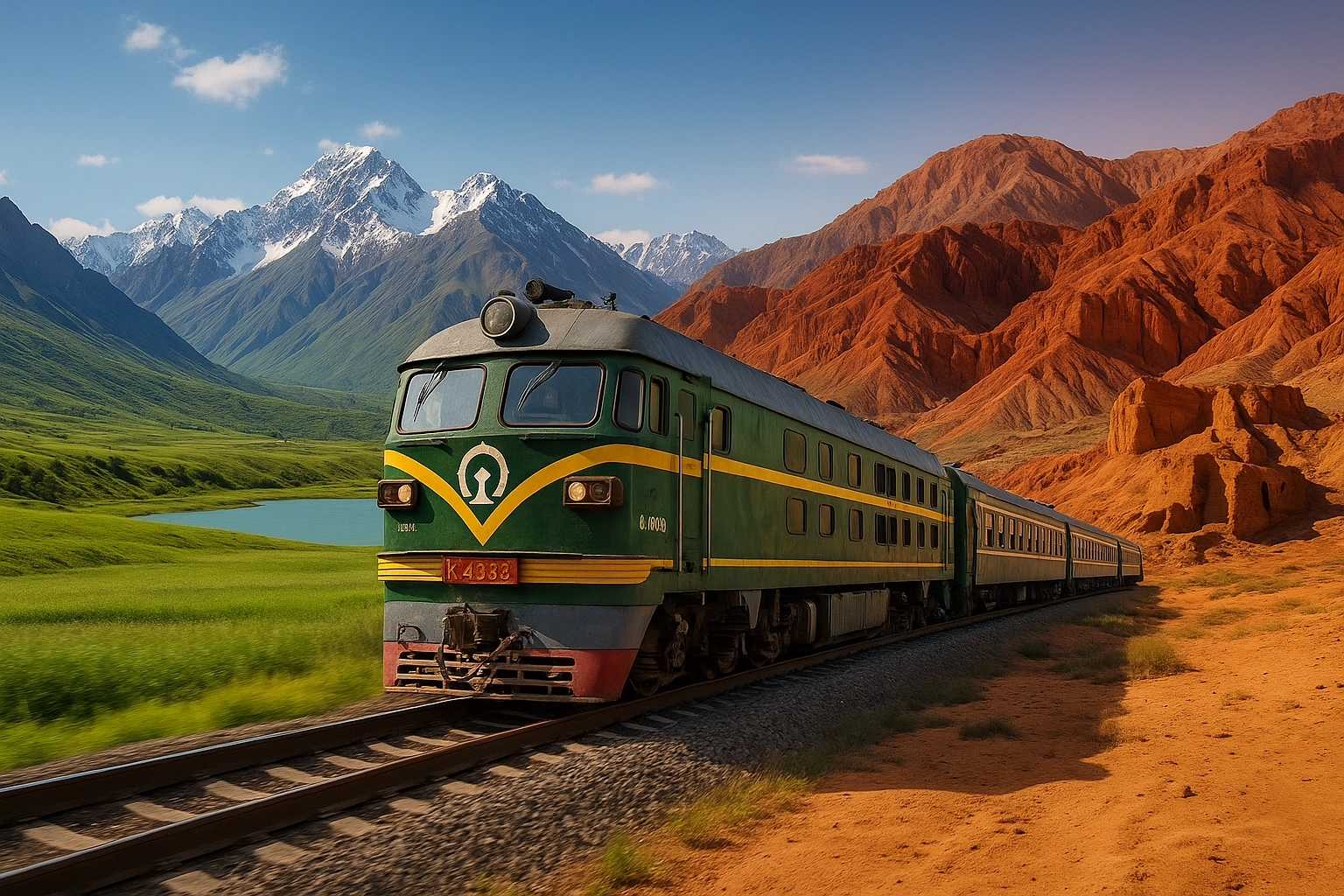 永青國際,西域幸福號快車