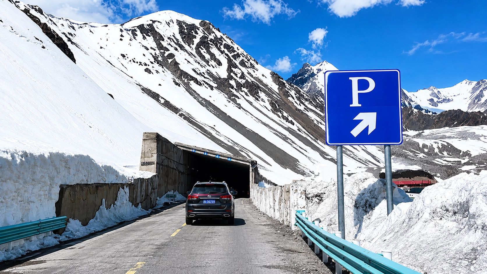 獨庫公路 冰雪奇觀